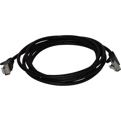 PremiumCord sputp02C patch UTP, RJ45-RJ45, level 5e, 2m, černý