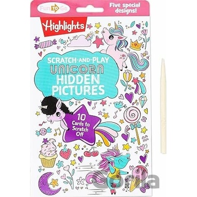 Scratch And Play Unicorn Hidden Pictures Highlights