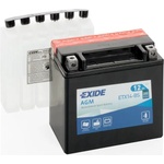 Exide Bike AGM 12V 12Ah left+ YTX14-BS