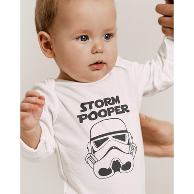 Body s potiskem Star Wars Storm Pooper Bílá Canvas Dětské body Bezvatriko.cz – Zbozi.Blesk.cz