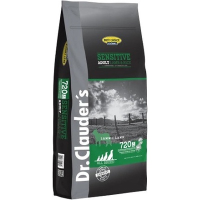 Dr.Clauder's Best Choice Adult Sensitive Lamb & Rice 12,5 kg