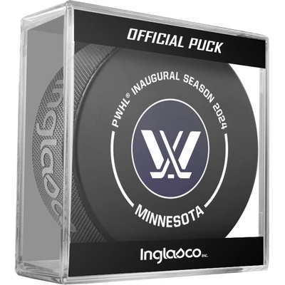 Inglasco / Sherwood Puk PWHL Minnesota 2024 Inaugural Season Official Game Hockey Puck