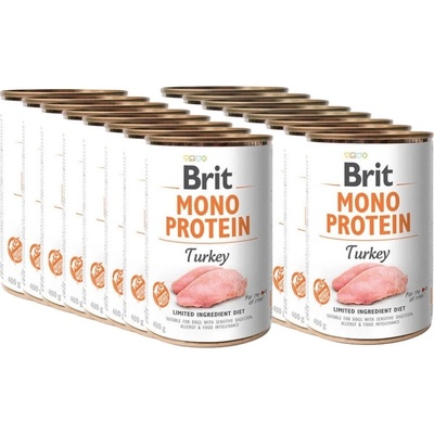 Brit Mono Protein Turkey 18 x 400 g