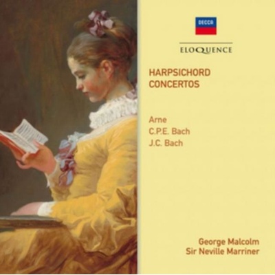 Harpsichord Concertos - Arne C.P.E. Bach J.C. Bach CD – Hledejceny.cz