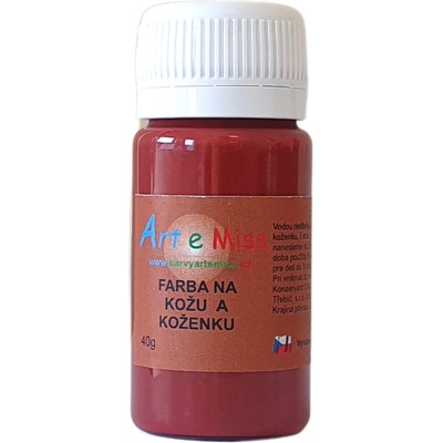 ARTEMISS Farba na kožu a koženku 54 karmínová 250 g