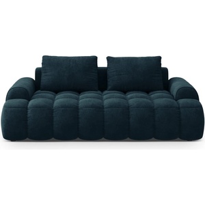 Cosmopolitan Design Кадифен диван в петролен цвят 200 cm Linz - Cosmopolitan Design (COS_3S_120_F1_LINZ4)