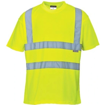 Portwest reflexní letní tričko S478 Hi-Vis prodyšné Žlutá M