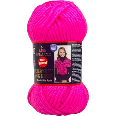 Himalaya Příze Everyday Big Neon 72804 růžová