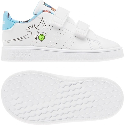 adidas Advantage tenisky biele