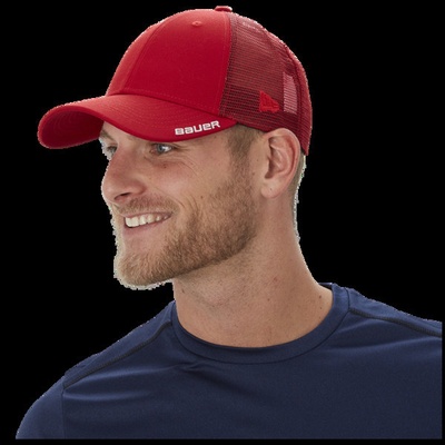 BAUER NE TEAM 9FORTY ADJ CAP RED-SR