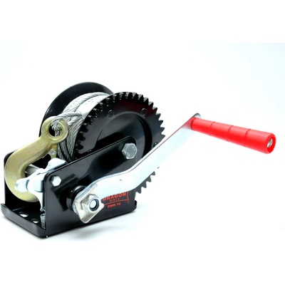 DRAGONWINCH Ruční naviják DRAGON WINCH DWK 16, Ocelové lano, 725kg
