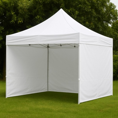 TENTS Rozkladací stan 3x3 biely