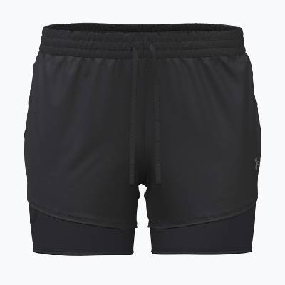 Дамски шорти за бягане Under Armour Velociti Pro 4 2N1 ultimate black/ultimate black/ultimate black