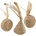 Ferplast Cat Toy straw - Котешка играчка от слама, различни форми, 1 брой