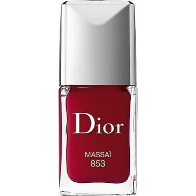 Dior Vernis 853 Massai червен гланцов лак за нокти 10 ml