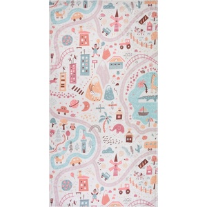 Vitaus Детски килим 160x230 cm Pastel Neighborhood - Vitaus (KRN-KID-1025-160x230)