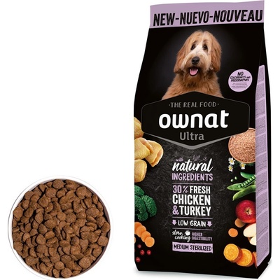 Ownat Ultra Dog Medium Sterilized 12 kg