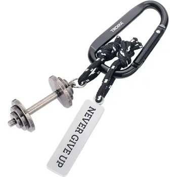 Image 1 of TROIKA Ключодържател Troika - NEVER GIVE UP (KR24-09/BK)