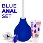  Анален комплект Blue Anal Set от 3 части