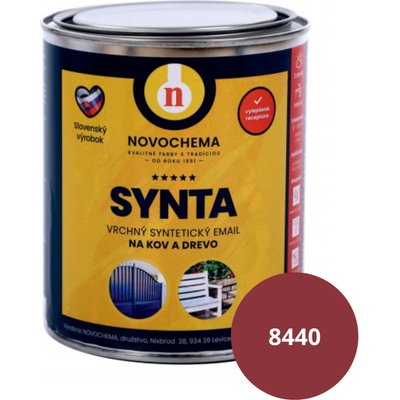 NOVOCHEMA Synta 8440 0,75 kg červenohnedá