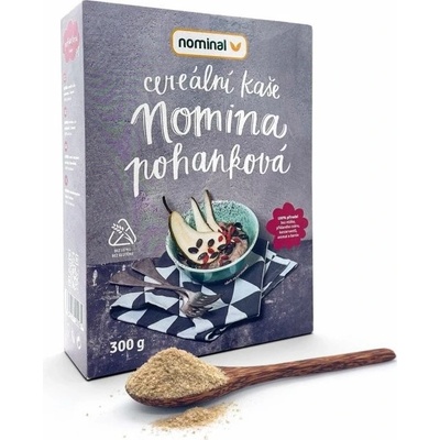 Nominal Cereálna instantná kaša Nominal BEZLEPKOVÁ Pohánková instantná kaša 300 g