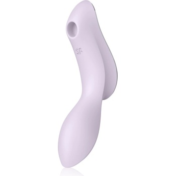 Satisfyer Curvy TRINITY 2 вибратор със стимулиране на клитора violet 16, 8 см