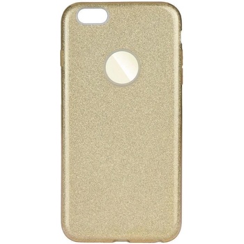 Image 1 of Forcell Блестящ Силиконов Калъф за iPhone 6/6s, Forcell Shining Case, Златист (5901737411198)