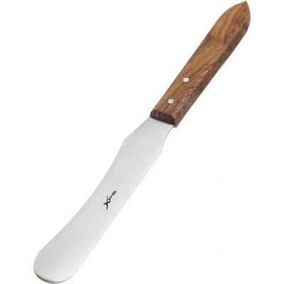 Labor Pro kosmetická špachtle na aplikaci vosku nerezová 21 cm dřevěná rukojeť XPS
