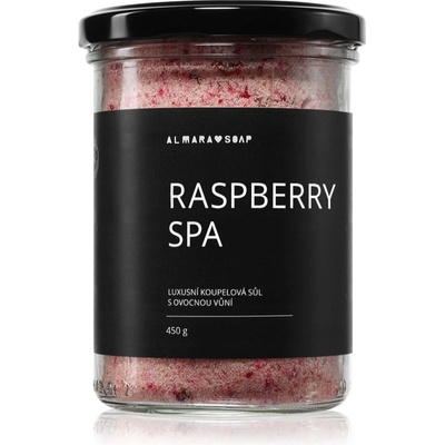 Almara Soap Bath Salt сол за релаксираща вана с аромат Raspberry Spa 450 гр