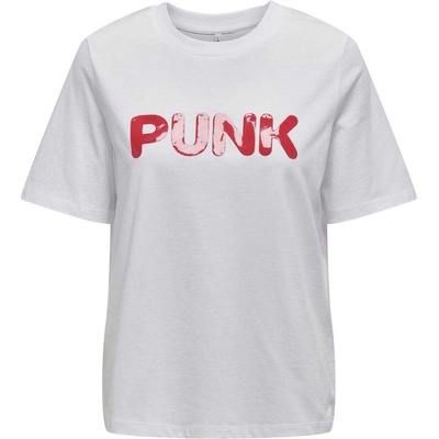 ONLY Тениска onlcelia boxy s/s word top box jrs