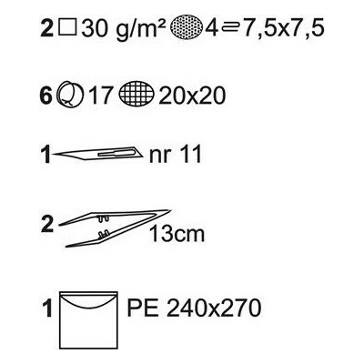 Matopat Matopat Matoset Súprava na výmenu obväzu v blistri 2