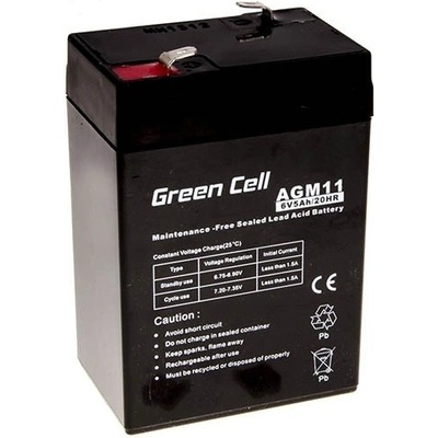 Green Cell Green Cell AGM батерията 6V 5Ah (AGM11)