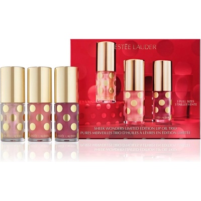 Estée Lauder Holiday Lip Oil Set подаръчен комплект за устни лимитирана версия