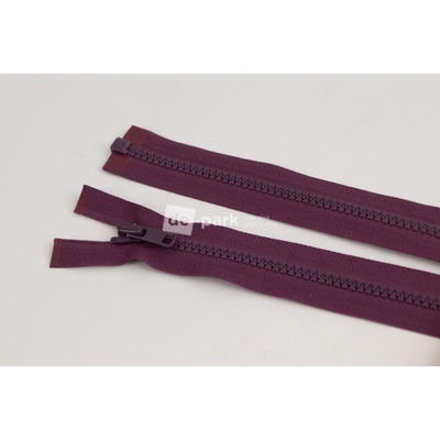 de-park Zip YKK - 85cm - dělitelný - mauve