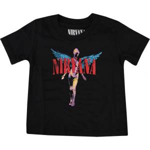 ROCK OFF детска тениска Nirvana - Angelic - ROCK OFF - NIRVTS02BB