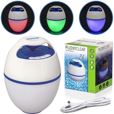 BESTWAY 58700 Flowclear Music Wave LED Bluetooth reproduktor