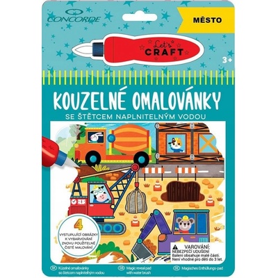 Kouzelné omalovánky CONCORDE Město