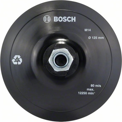 Bosch Accessories 2608601077 Krycia podložka so suchým zipsom na pripevnenie brúsnych listov 125 mm Priemer 125 mm; 2608601077