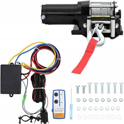 Greatstore Elektrický naviják 1360 kg / 12V