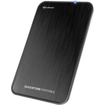 Image 1 of Sharkoon Ext case U3.1-to-SATA2.5", Sharkoon Alum