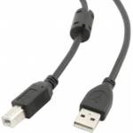 Gembird CCF-USB2-AMBM-15 Gembird AM-BM Cable USB 2.0 4.5M High Quality, FERRITE