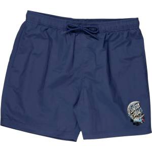 SANTA CRUZ Бански гащета Santa cruz Crescent bone hand swimming shorts - Blue (Navy Dusk)