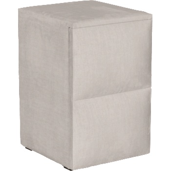 Carmen Нощно шкафче за спалня puzzle дясно - крем 01