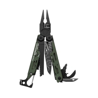 Multifunkční kleště Leatherman Signal Green TOPO