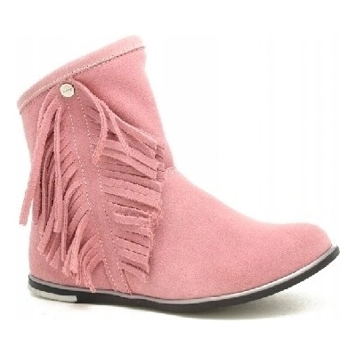 Bartek členkové čižmy pre dievčatá ružové