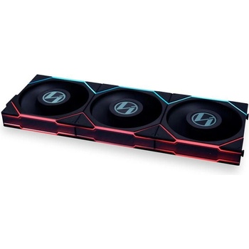 Image 1 of Lian Li UNI FAN TL Reverse LCD 120mm Black (LL-FAN-LULI-073)