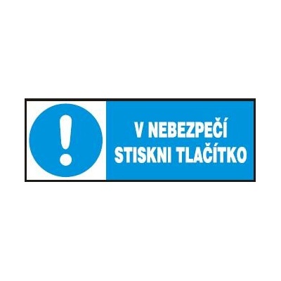 V nebezpečí stiskni tlačítko