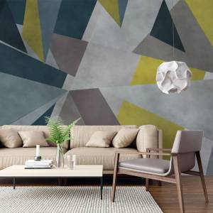 Art Gift Decor Фототапет Разбъркани фигури