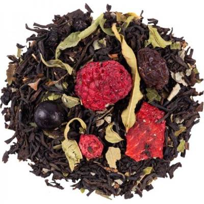 Thés & Traditions BIO Čierny čaj Misamari s červeným ovocím 100 g