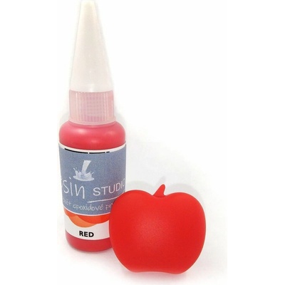 Pentart farebný atrament červený 20 ml